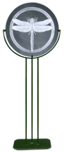 DRAGONFLY ROUND WITH STAND
