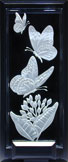 4 X 10 BUTTERFLIES WITH BACK