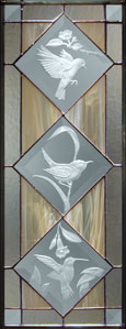 VERTICAL TRIPLE BIRDS