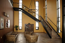 Stair railing panels