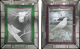 Nuthatch and Robin Panels