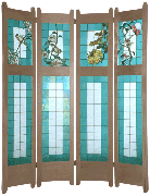 Japanese Floral Screen