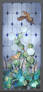 Hostas, Hydrangeas and Mourning Doves